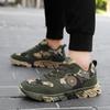 Autumn New Camouflage Running Shoes Men's Military Training Outdoor Marathon Training Shoes Student Sports Couple Shoes