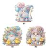 Acrylic Gnome Diamond Painting Tabletop Ornaments Kit Handmade Diamond Painting Desktop Ornaments Kit Bedroom Table Decoration