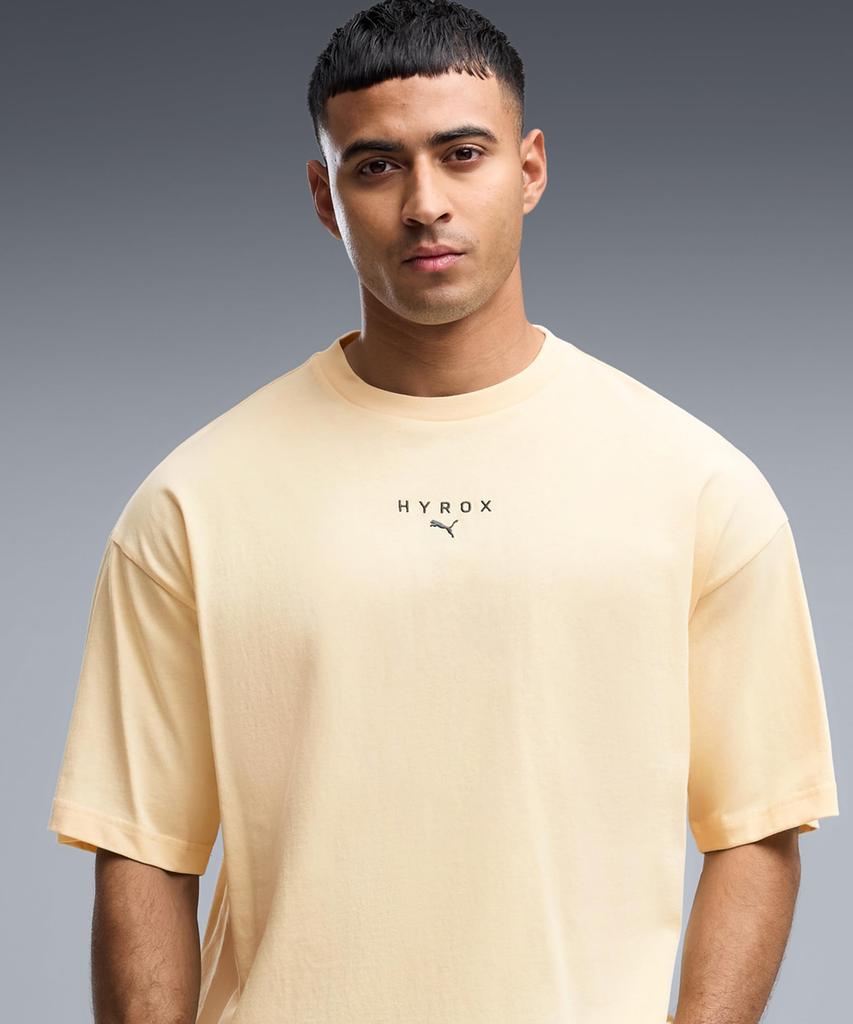 Спортивная M PUMA x HYROX LIFESTYLE 529232 Кремовый [Puma] Футболка Мужская (88)