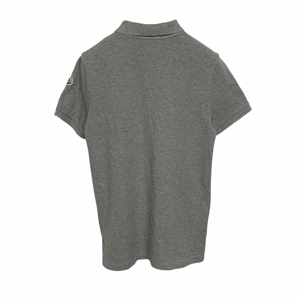 Used MONCLER 1091830515084556Polo shirt gray mens