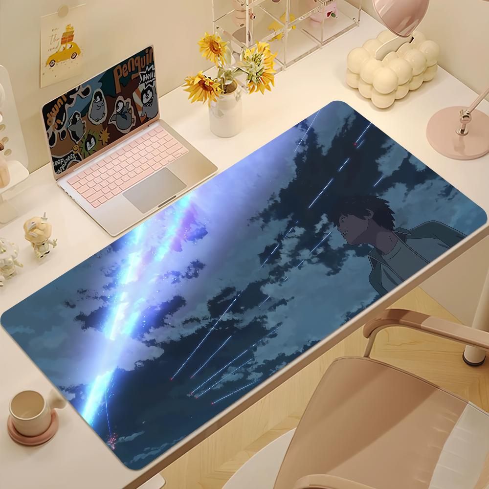 Anime Your Name Mouse Pad Large NonSlip Lockedge Desktop Computer Desk Mat Keyboard Writing Mousepad Office Gamer Student Gifts
