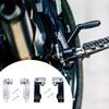 Motorcycle Footrests Foot Pedal Accessories Footboard Universal Professional Sturdy Replacement Electric Bike Rear Pedals