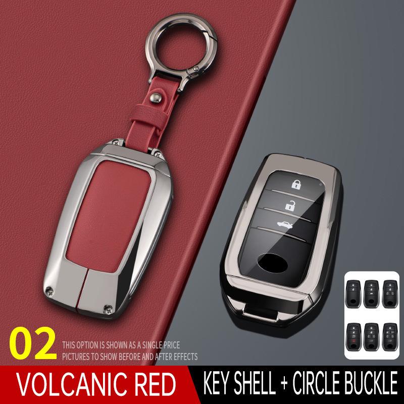 Toyota Key Cover for Camry, Corolla, Levin, Avalon, RAV4, Wildlander, Cupra, and Prado