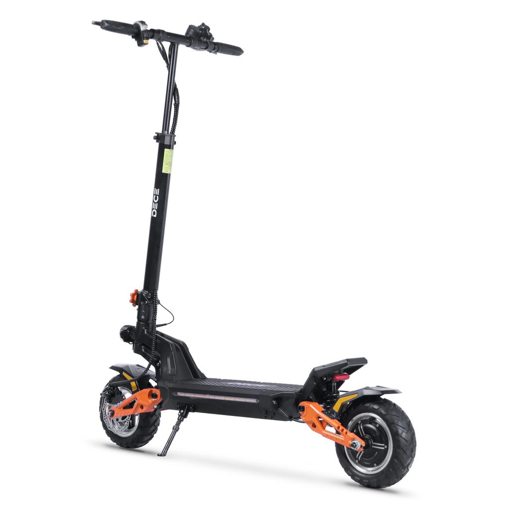 DECE DES20 48V Adult Urban Commuting Folding Electric Scooter 1200W Motor 48V13A Battery 10 Inch Off-Road Tires OutDoor EScooter