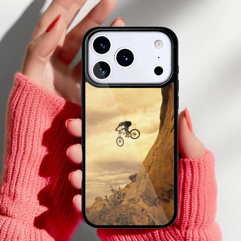 Чехол для телефона BMX Велосипед Экстремальный спорт для iPhone 17 16 15 14 13 Pro Max Задняя крышка для 12 11 Pro Coque