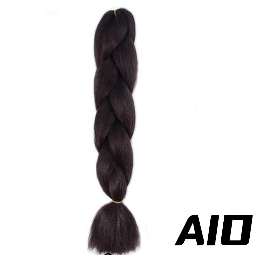 MISS WIG Synthetic Long Braid Ponytail Extension Straight Sleek Wrap Around Colorful Braid Hair Extensions Ponytail Natural Soft For Women Wear