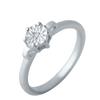 Серебряное кольцо с натуральными бриллиантом 0.009ct (2043669) 1.88 гр. 925 пробы