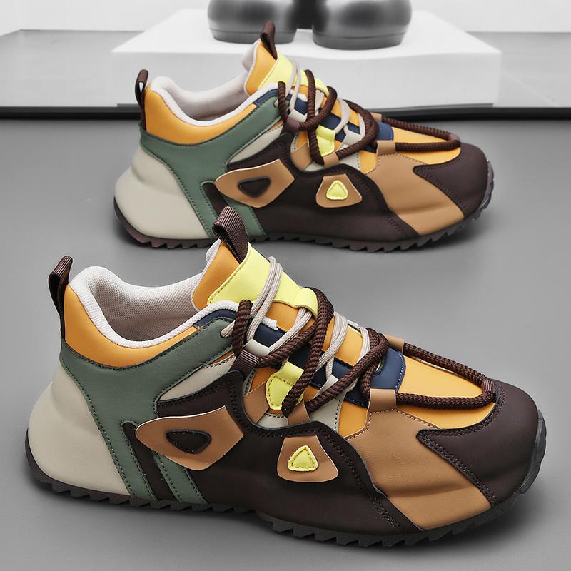 Мужская обувь, новая повседневная спортивная обувь для папы, боевая индивидуальность, мужская обувь с внутренним увеличением