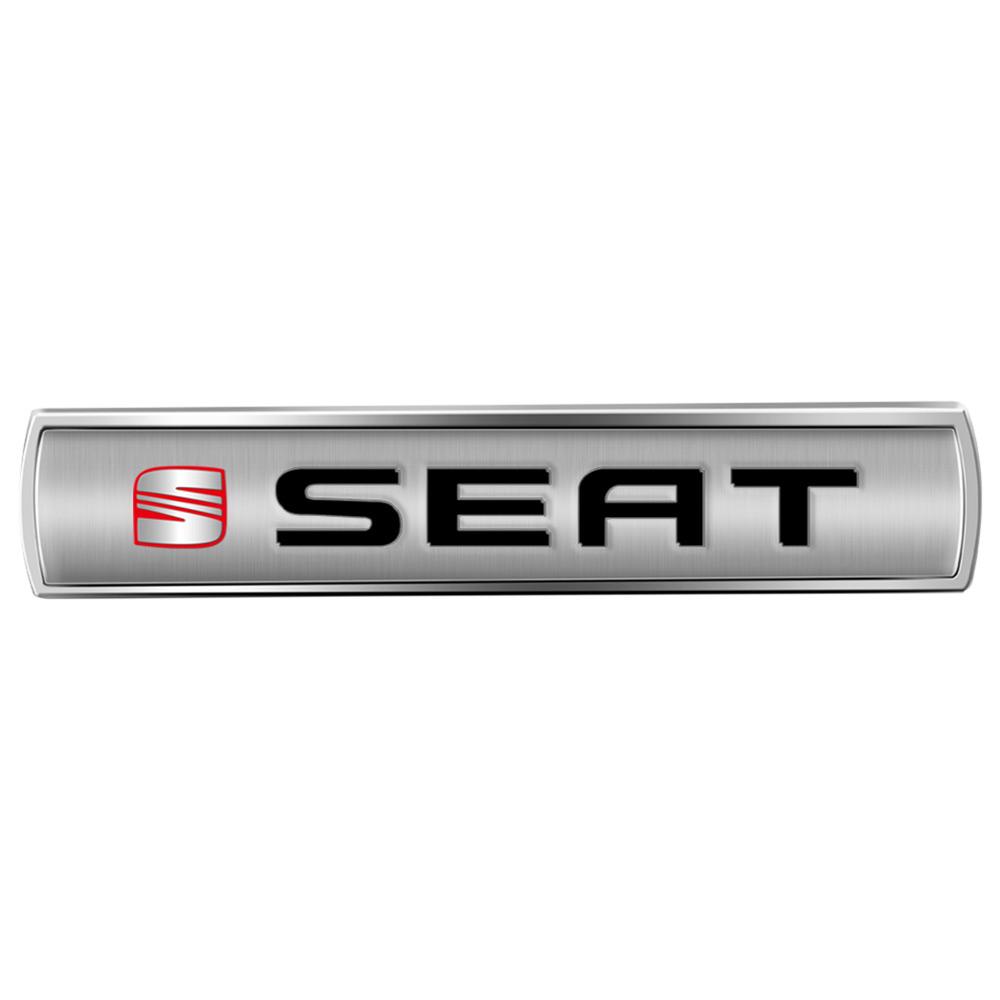 Car Metal Alloy Logo Car Body Side Window Badge Sticker For Seat 5f 1p Ibiza 6l 6j Arosa Ateca Altea FR Arona Cupra Toledo FR plm056