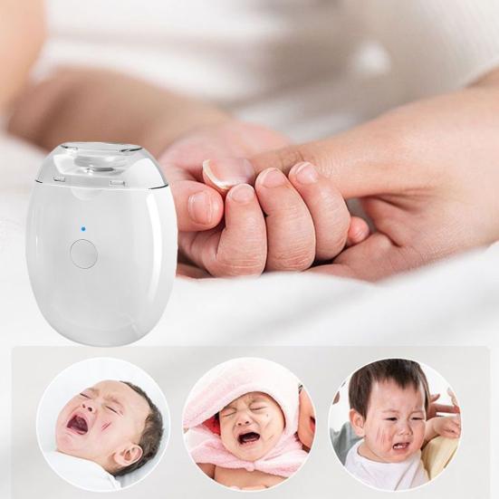 1/2/3/5 шт. Электрическая машинка для стрижки ногтей Дети Пожилые Автоматический триммер для ногтей со светодиодной подсветкой 3 скорости Детский маникюрный шлифовальный файл Кусачки для ногтей на пальцах Полировщик