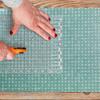 Cutting Assistant 5-in-1 Quilting Ruler Clear Fabric Cutting Ruler  Arts Crafts Supplies