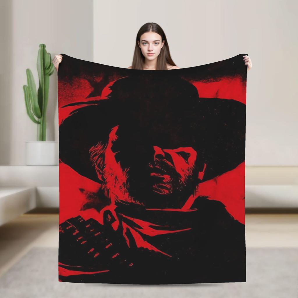 Плед Arthur Morgan Ультрамягкий Плед-покрывало для кровати 50x60 дюймов Различные размеры Пледы и одеяла