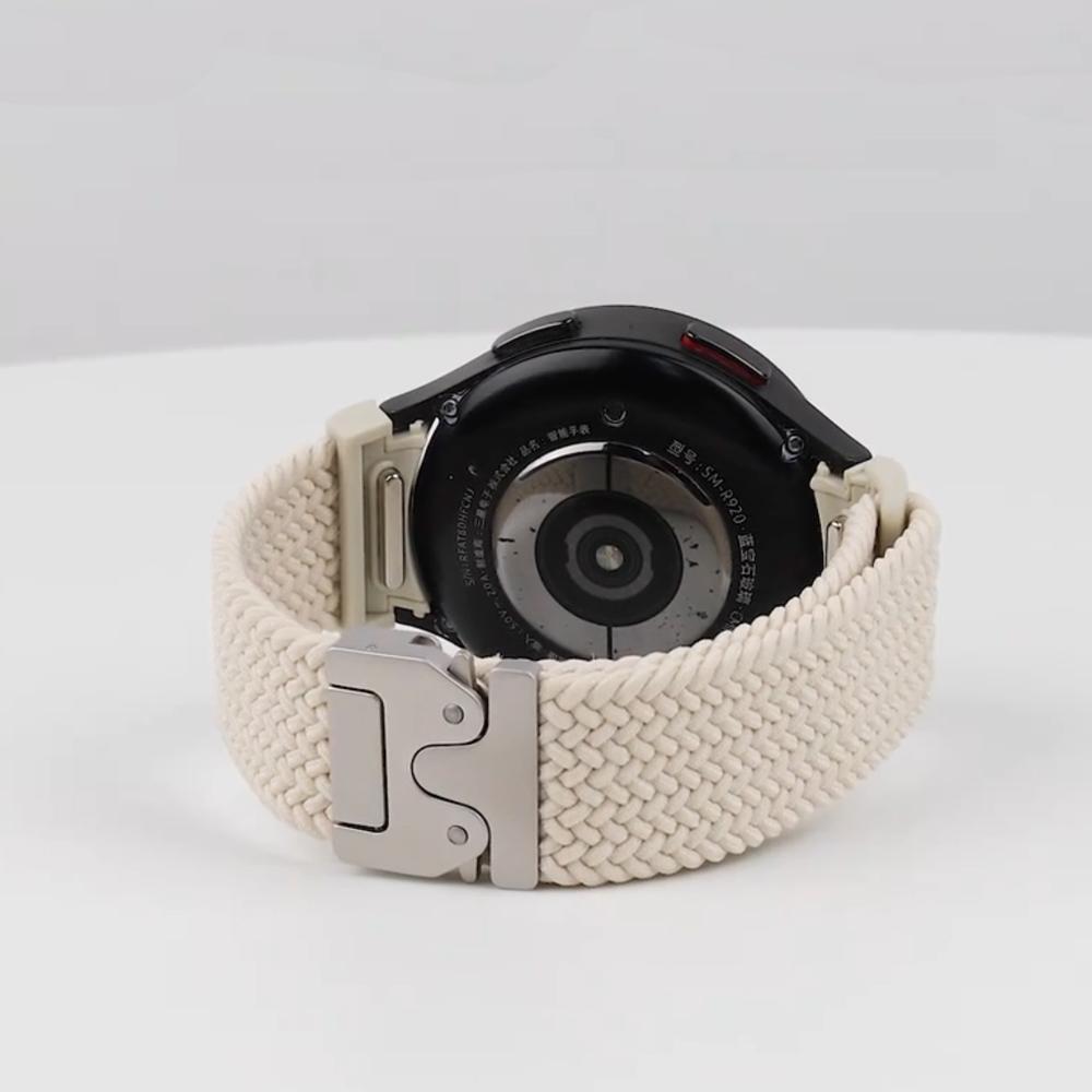 Ремешки Для Galaxy Watch 4 classic/5 Pro/6 classic/7/FE 44мм 40мм 45 43 47 Парашютный Плетеный Браслет ремешок Galaxy watch 7 Band