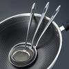 Fine Mesh Stainless Steel Colander Soy Milk Filter Oil Filter Spoon Foam Spoon Net Leak Gadgets Kitchen Accessories