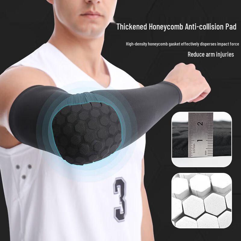 Баскетбольная налокотная повязка IRONWOLF Honeycomb