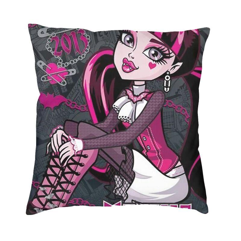 Дракулаура девушка Monster High Роскошные пледы наволочки домашний декор мультфильм анимация ТВ автомобиль наволочка