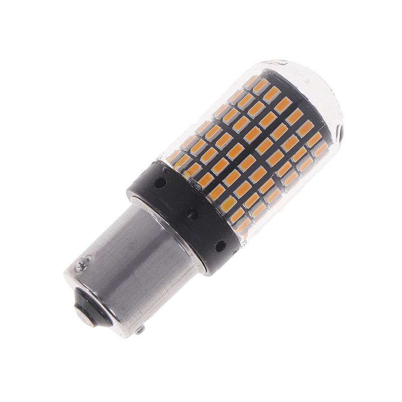 1 шт. 1156-Bau15S светодиодная лампа указателя поворота желтая мигалка супер яркая фара для грузовика