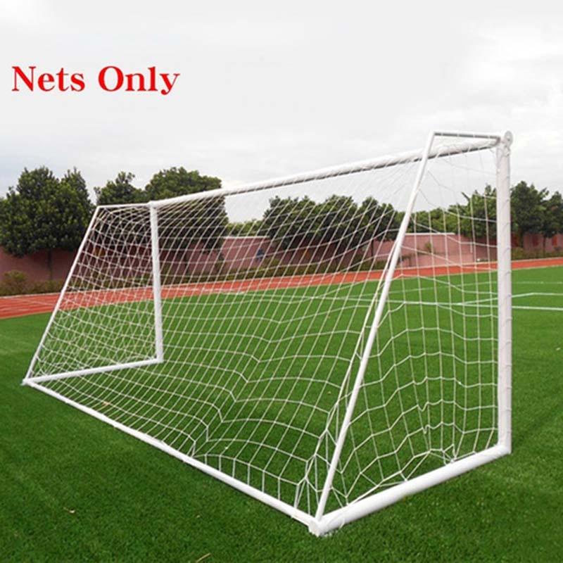 Full Size Football Soccer Net Sports Match Training Junior 10x6.5ft Net Only