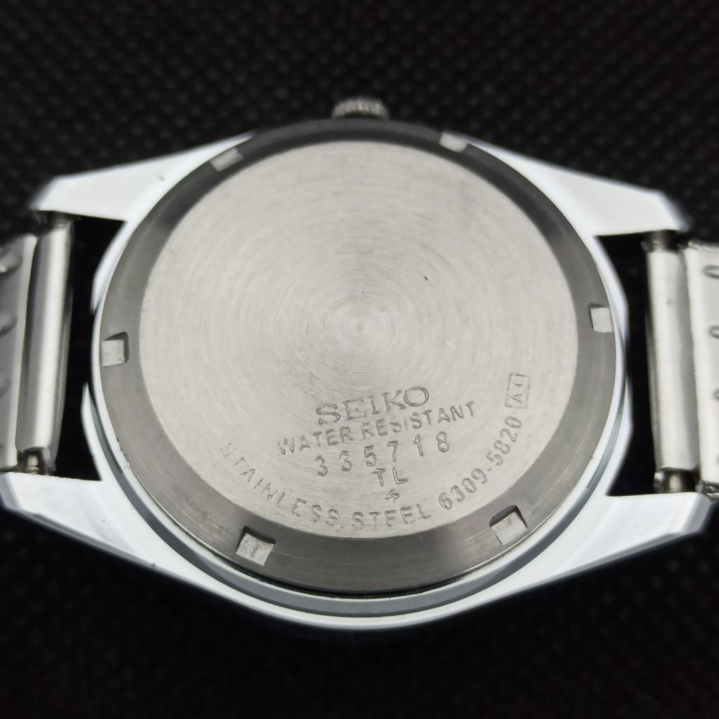 ВОССТАНОВЛЕННЫЕ ВИНТАЖНЫЕ МУЖСКИЕ ЧАСЫ SEIKO 5 AUTO 6309A ИЗ ЯПОНИИ БЕЛЫЕ 556a-a266353-10