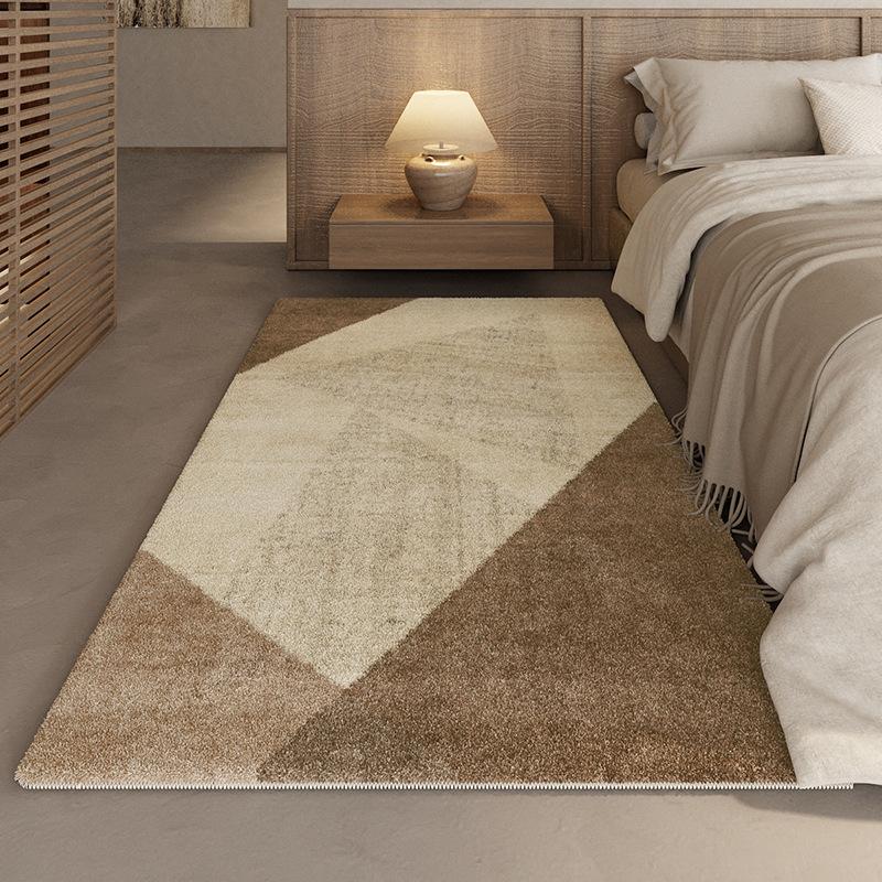 Simple Long Carpet Living Room Dirt Resistant Sofa Carpet Bedroom Bedside Carpet Bay Window Mat