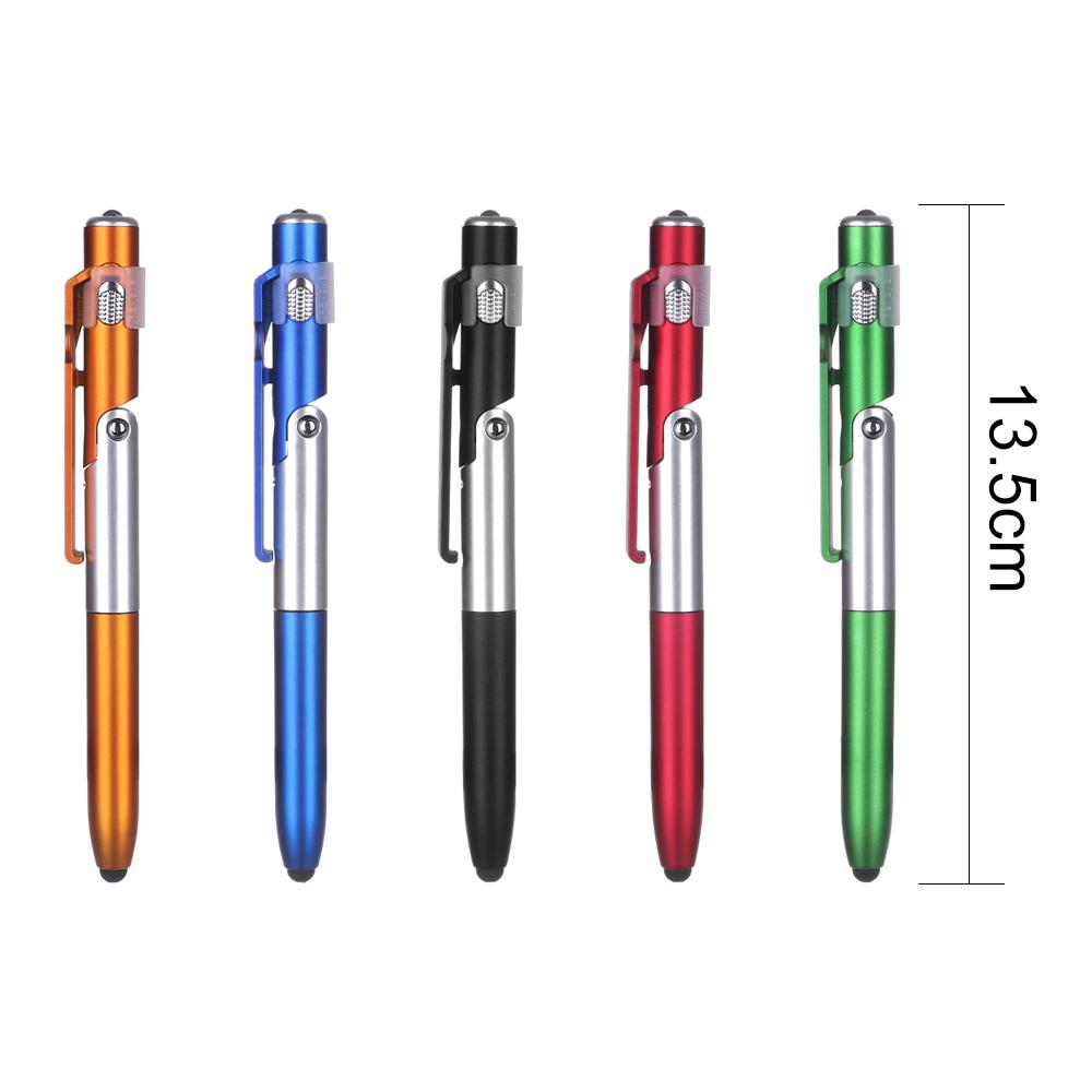 Foldable Touch Screen Pen Electronics Capacitive Pen Creative Mobile Phone Stand