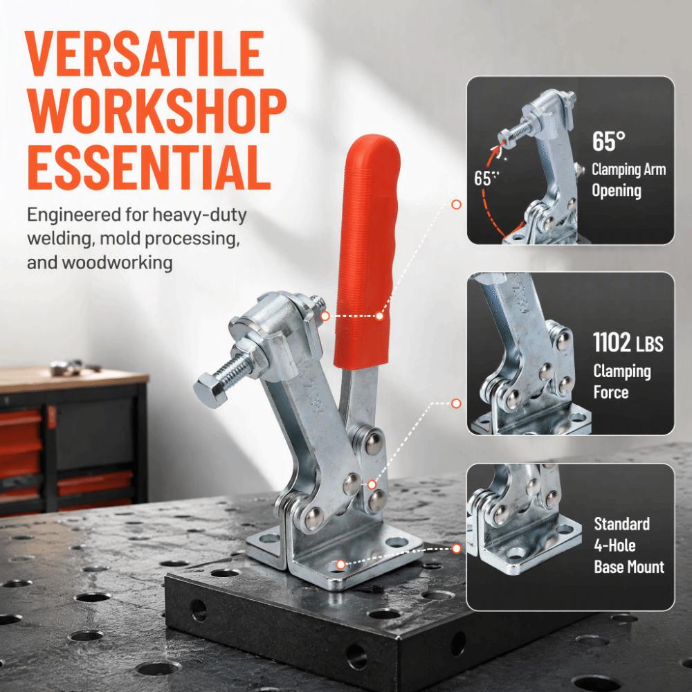 HS-12384 Toggle Clamp Portable Horizontal Toggle Clamp New Quick Release Toggle Clamp Welding