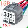 16 Pin Automotive Connectors Wire harness Plug For Headlight conversion 6189-0715 6188-0495