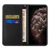 For Samsung Galaxy S24 Case Carbon Fiber Texture Wallet Stand Leather Cover
