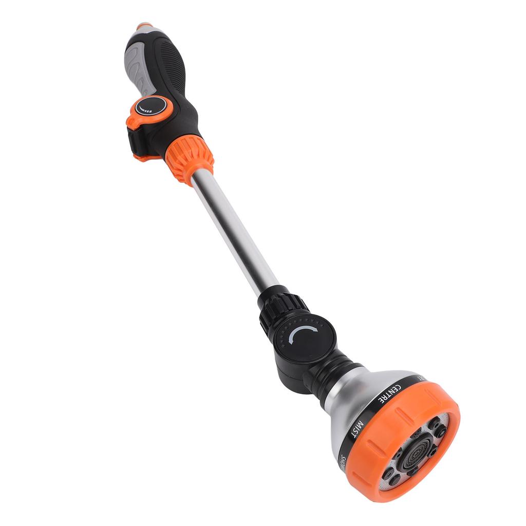 Garden Hose Wand 8 Patterns Multifunctional ABS TPR Aluminum Alloy Long Hose Nozzle Sprayer for Agriculture Irrigation