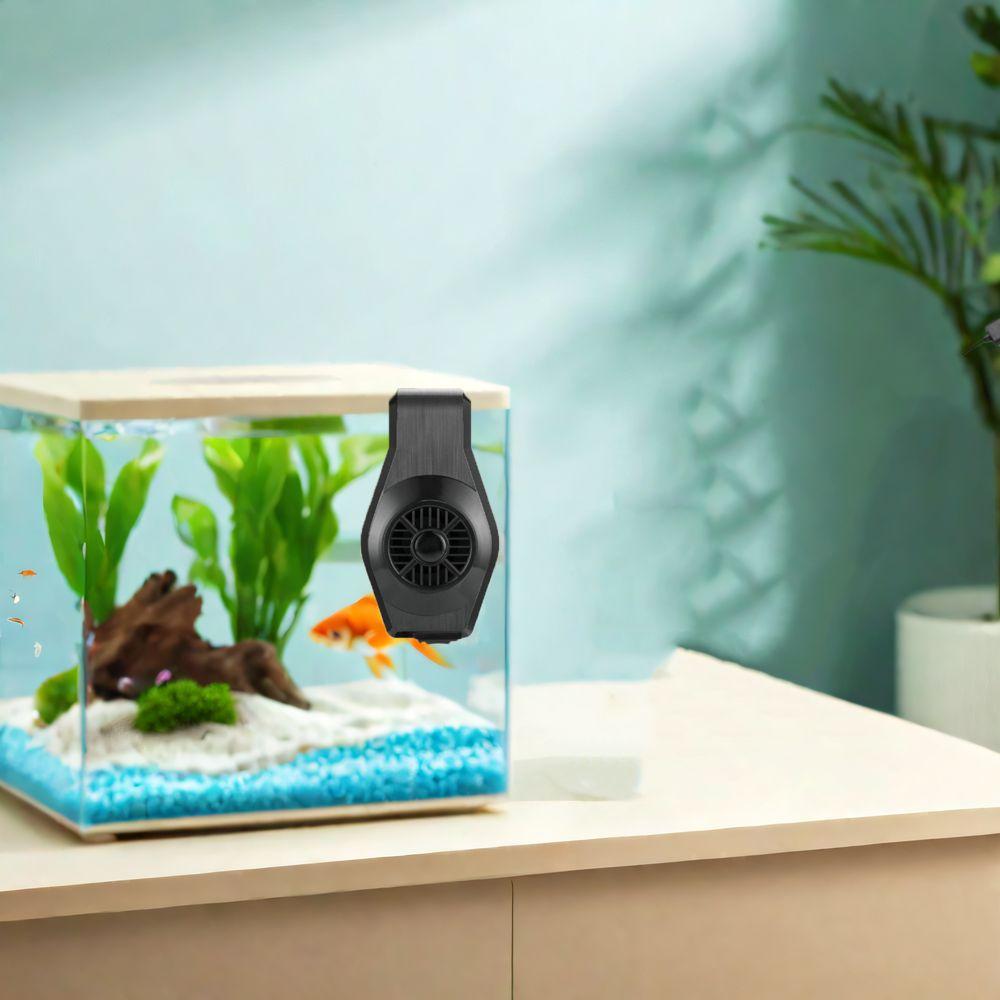 2 Вт USB вентилятор для аквариума, одноголовый, мини, для охлаждения аквариума, снижает температуру воды, регулируемый, для аквариума с креветками