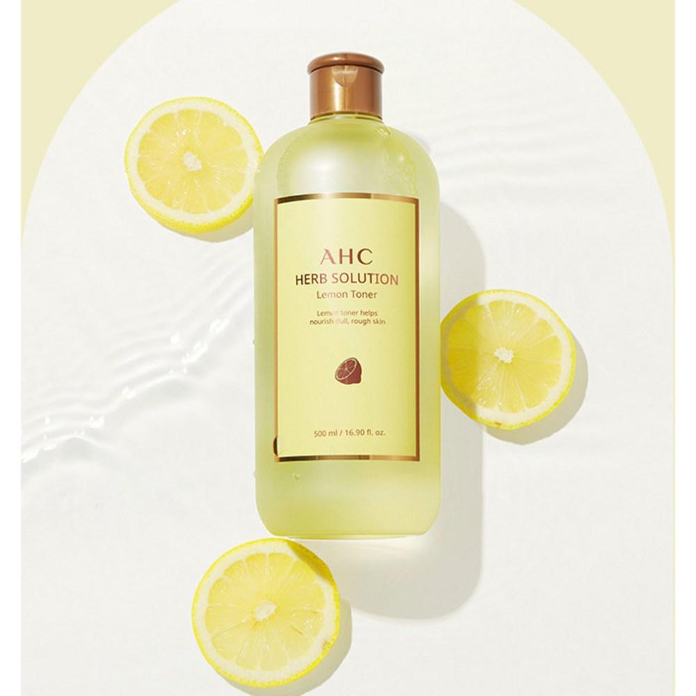 AHC Тоник Herbal Solution Lemon, 500 мл, 1 шт.