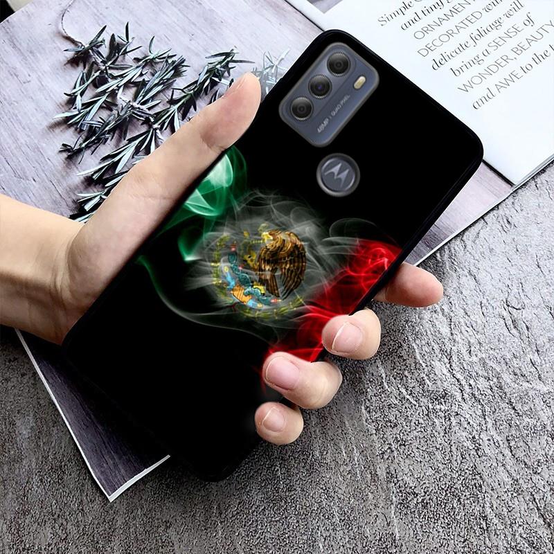 Чехол для телефона с флагом Мексики для Motorola Moto G82 G22 G62 G13 G32 G53 G31 G60 G52 G100 G200 G42 G41 G51 G30 G10 G20 G50 G Shell