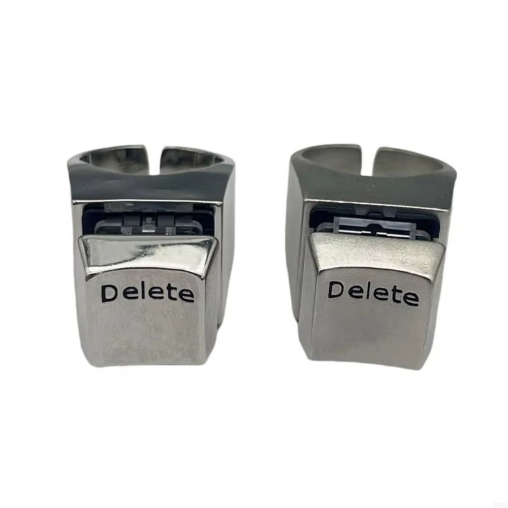 Mechanical Keyboard Delete Keyboard Ring Bright Fog Keyboard Ring Opening Delete Ring Men Women