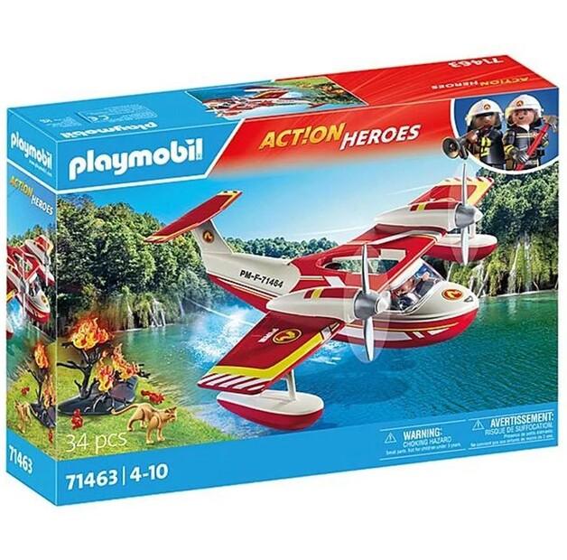 Конструктор Playmobil 71463 Firefighting гидросамолёт тушения