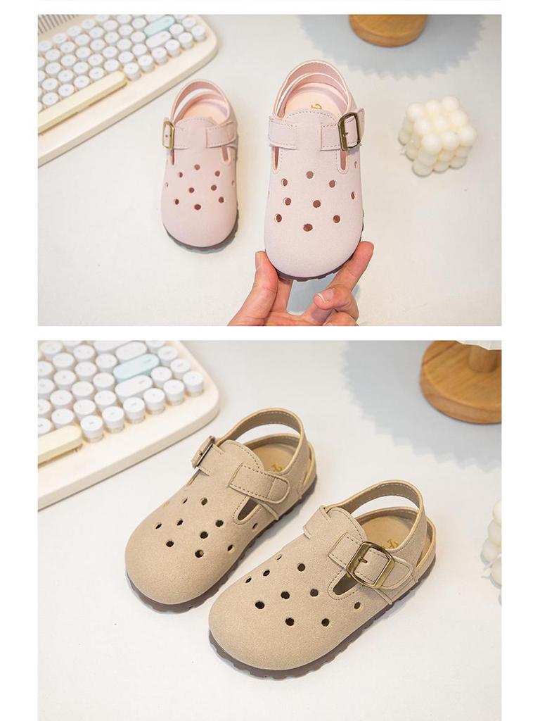 Детские Crocs Весна/Лето 2025: Сандалии с мягкой подошвой для мальчиков и девочек, обувь для первых шагов для младенцев и малышей.