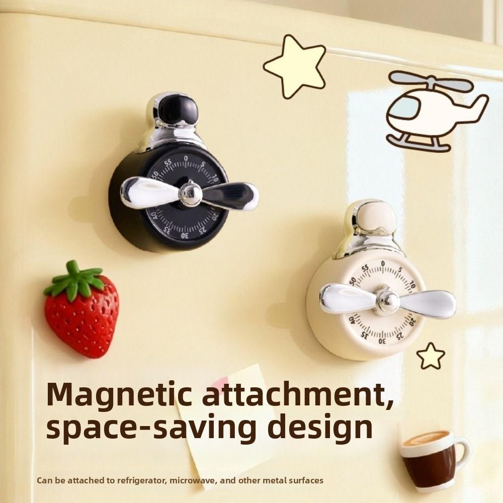 Adsorbable Kitchen Cooking Timer Self Discipline Baking Reminder For School Kitchen Office