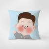 Наволочка с мультяшным персонажем для семьи, украшение интерьера, офис, гостиная, дом, наволочка