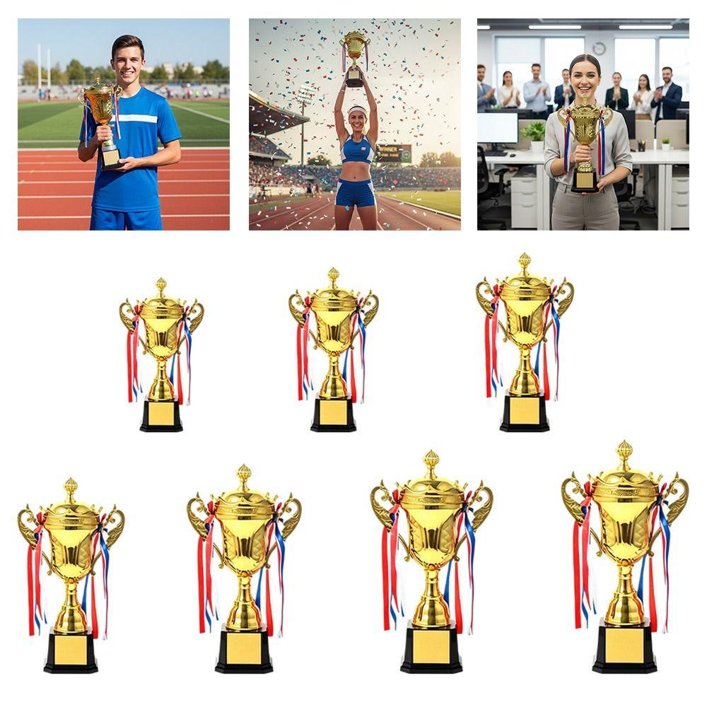 Metal Cup Trophy Cup Multi Size Prize Cup Awards Metal Model Award Cup School Rewarding