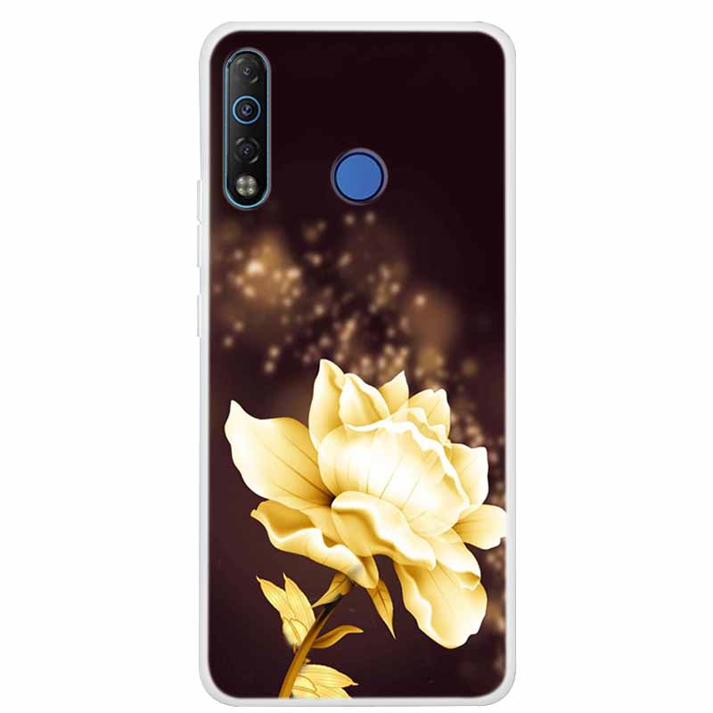 Чехол для телефона Tecno Camon 12 Air CC6 Чехол Силиконовый Мягкий ТПУ Задняя крышка Для Tecno Camon 12 Чехол Для TECNO Spark 4 Funda Мультяшный