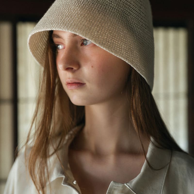 LeniL Penny Bucket Hat (Ivory)