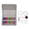 Circular Knitting Needles Set 13cm Detachable Interchangeable Round Knitting Needle Set