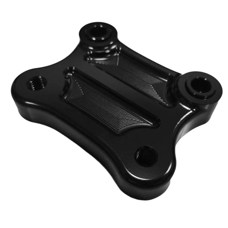 НОВЫЙ-Мото Для Electra Glide Standard FLHT 2010-2025 CVO Мотоцикла Черный Алюминиевый ЧПУ Подъем Руля Вынос Назад Пластина Кронштейн