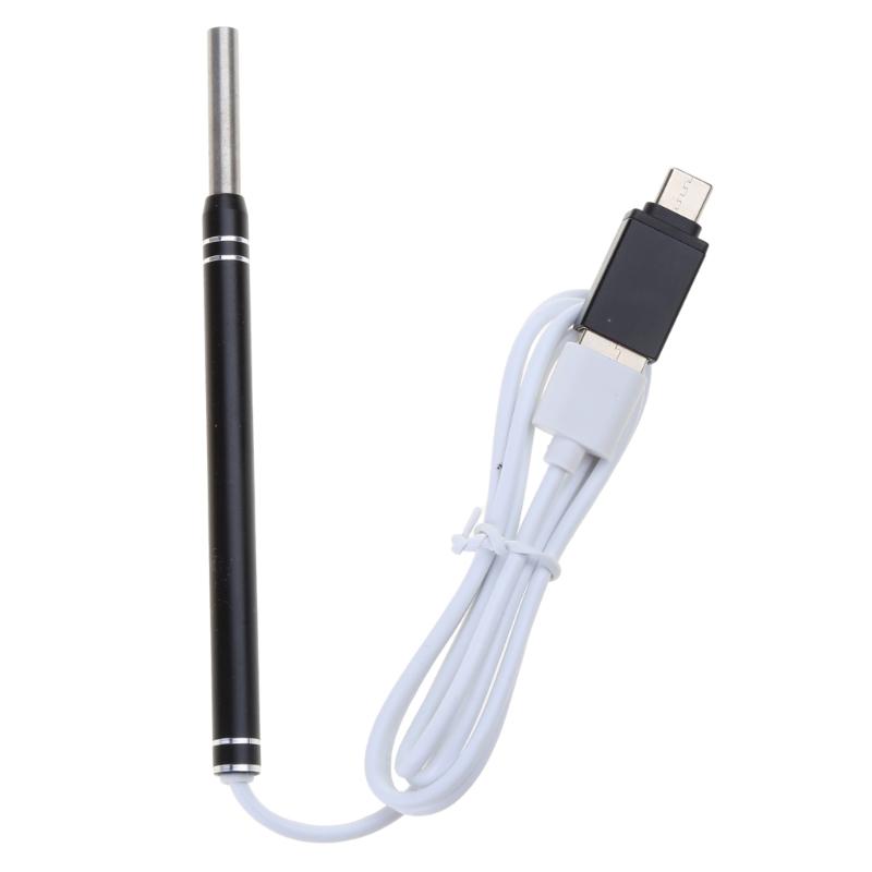 Удалитель ушной серы, USB отоскоп, инструмент для удаления ушной серы, ушной эндоскоп со светодиодной подсветкой, камера визуального ушного скопа, безопасная ушная палочка