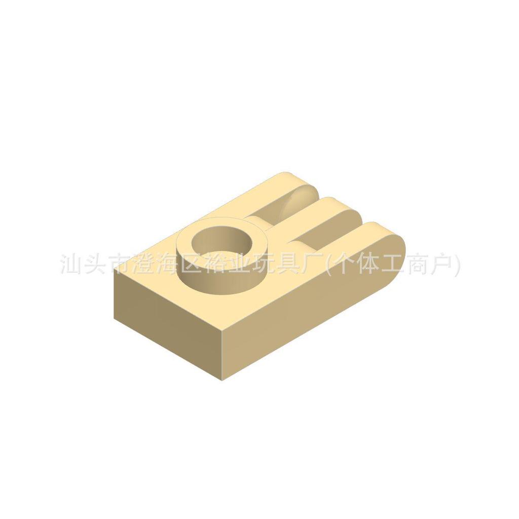 Compatible 3-Finger Hinge Plate 1x1 Small Particle MOC Building Block Parts 4275 EQL34 Toys