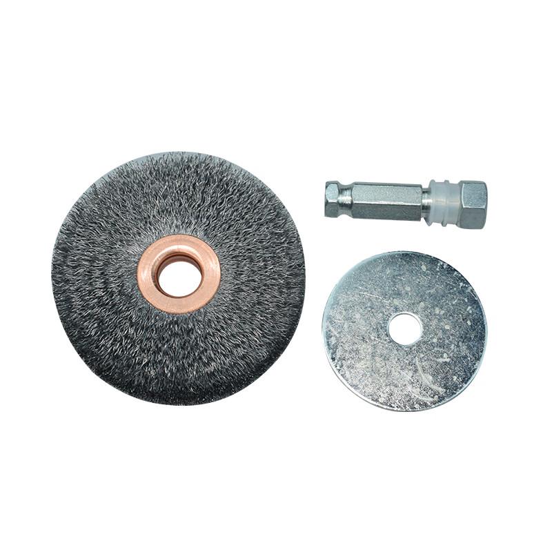 JZDASI Pneumatic Steel Wire Cleaning Brush Kit