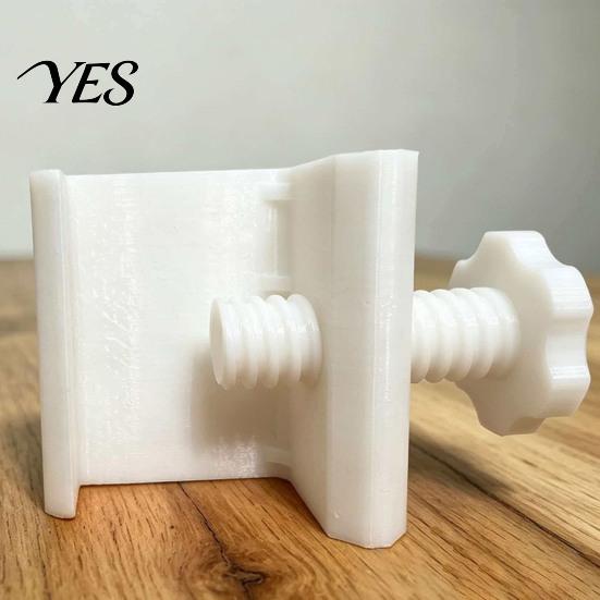 Durable Storage Solution 3D Printed Desk Clamp Cable Organizer, Cord Holder with Multiple Slots, Sturdy Wire Management Rack Rack, Anti-Slip Grip for