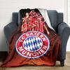 Bayern Munich Team Celebration Blanket Warmthful Decor Perfect for Picnics Sofa Seaside Four Seasons Multipurpose Stylish Decor