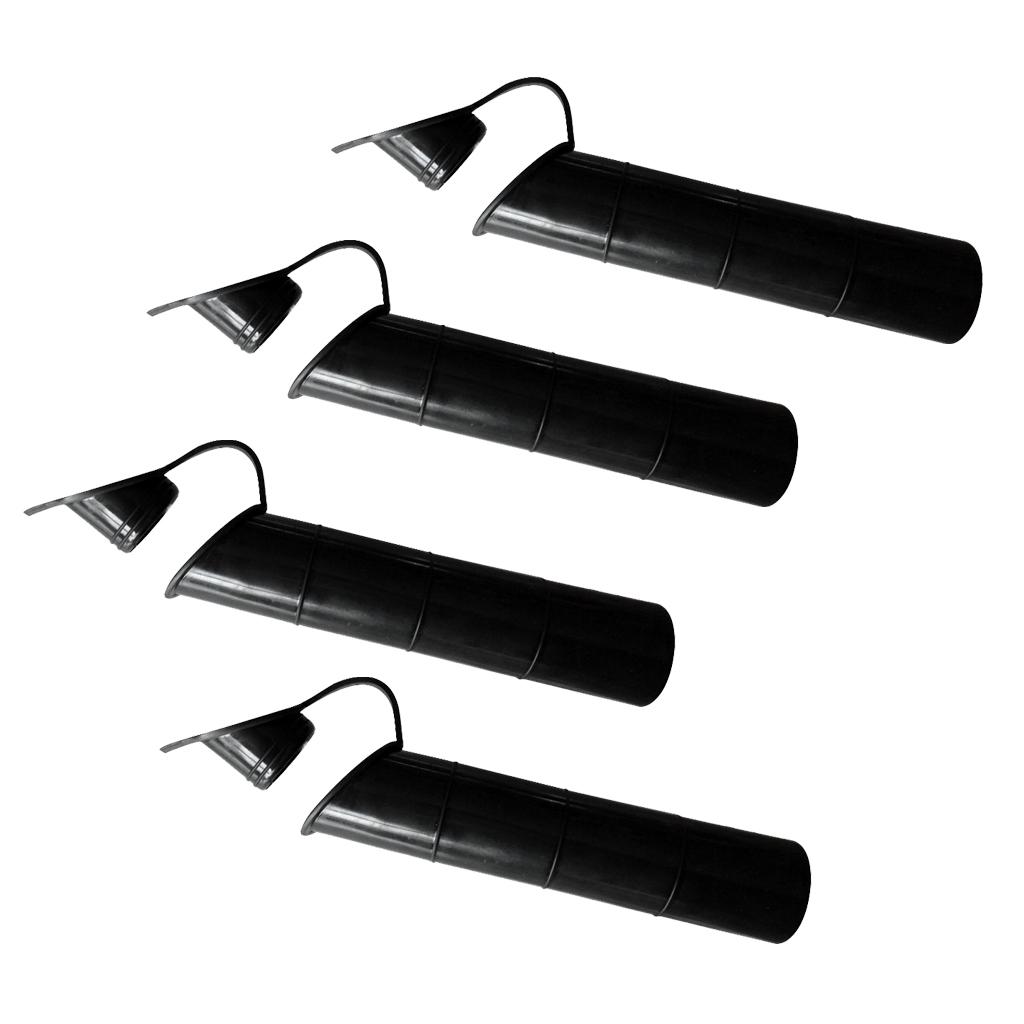 4 Pieces Boat Yacht Fishing Rod Holder Pole Rest Bracket Inner Tube Liner Sleeve