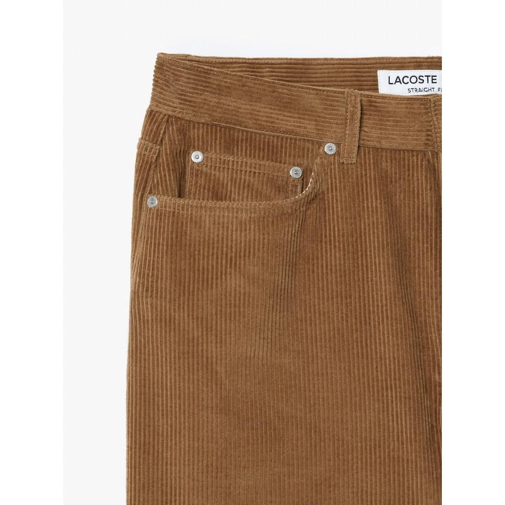 Lacoste Мужские брюки S Straight Fit Corduroy Hh8382 54n Six q2nHh8382 54nSix