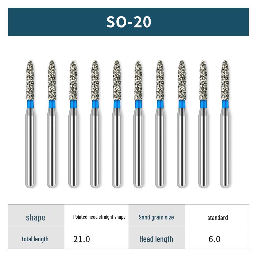 High-Speed Diamond Dental Burs for Polishing, Grinding, and Oral Care